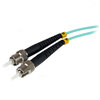 Startech.Com 1m ST Fiber Optic Cable 10Gb Aqua - MM Duplex 50/125 - LSZH A50FBSTST1